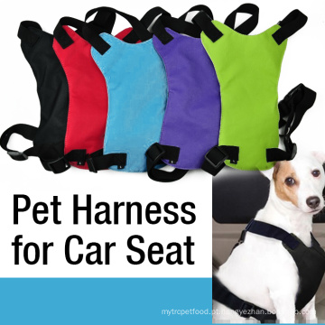 Correia de segurança segura multifuncional ajustável QUENTE do cão do animal de estimação do chicote de fios do carro do veículo da segurança